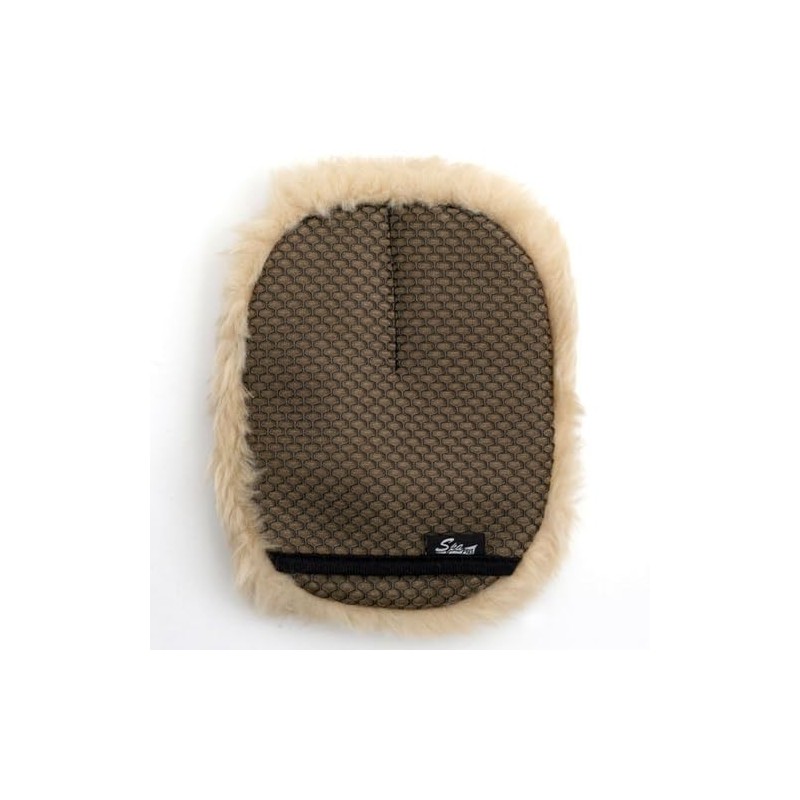 Wako CS97 Mouton-Like Car Wash Mitt, Beige
