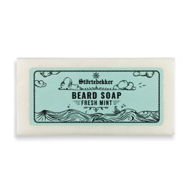 Störtebekker® Premium Beard Soap - Solid Shampoo for Daily Beard Care - Handmade Soap for Rich Foam - Vegan Beard Soap Men - 80 g