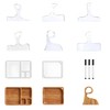 8 PCS Router Templates for Woodworking 6 Acrylic Handle Templates,