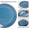 Tikooere Ceramic Dinner Plates Set of 2, 10 Inch,Microwave,Dishwasher and