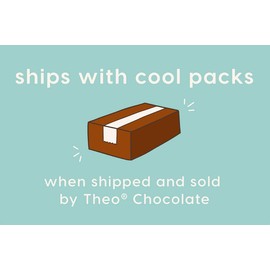 Theo Chocolate Organic Raspberry 70% Dark Chocolate Bar, 3 Ounce Bar, 6 Pack