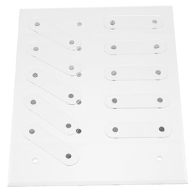 SAFIGLE 1 Nail Art Display Board Premium Nail Gel Holder for Professional Salon Use Sturdy Durable Manicure Tool Easy to Showcase Fake Nails and Nail Designs