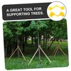 IWOWHERO 4Pcs Tree Support Bracket Straps for Stabilizing Trees Wind