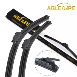 ABLEWIPE 22"&18" Windshield Wiper Blades Fit For Mazda 6 2003-2008 Sedan 2 Pack