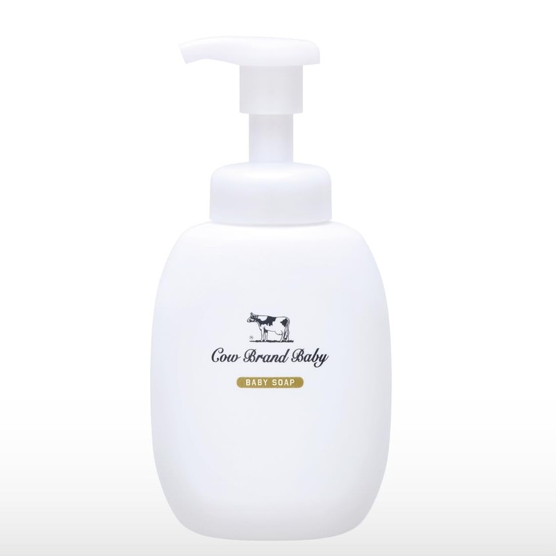 Cow Brand Baby Full Body Foaming Soap with Pump, 13.5