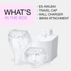 Panasonic Electric Shaver for Women, Cordless 4-Blade Shaver, Bikini Attachment,