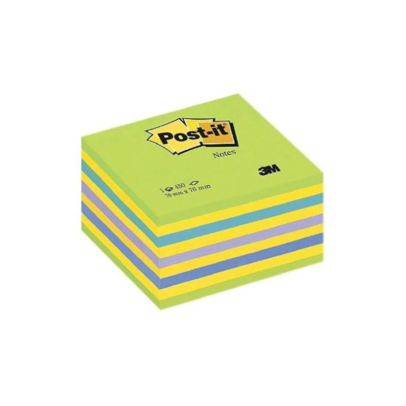 Notas Post-it, Azul pastel, 450 Sheets