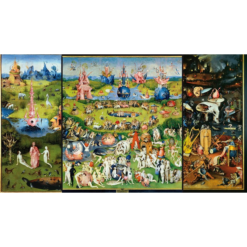 Bird in blue egg - Museumshop (Replikat) by Hieronymus Bosch