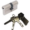 ABUS EC550 Profile Double Cylinder Length 1,57"/1,77" With 8 Key