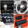 MIIGII Switch Panel, 2 Gang Rocker Toggle Switch Aluminum Housing