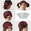 CHARM - Diadema japonesa pirata para hombre y mujer, banda