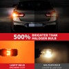 Lasfit 7443 7444 LED Front Turn Signal Light Bulbs Amber