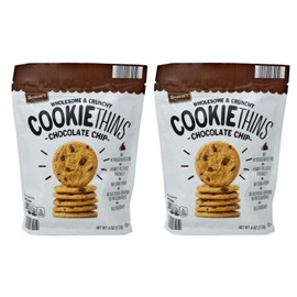 Benton's Wholesome and Crunchy Cookie Thins Chocolate Chip 2 ct