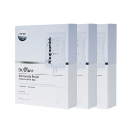 Dr. Oracle Niacinamide Recipe Brightening White Mask (30 sheets/3 boxes) / 닥터오라클 나이아신아마이드 레시피 브라이트닝 화이트 마스크(30매3box)