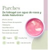 Parches Para Ojeras Con Agua De Rosas Y Ácido Hialurónico