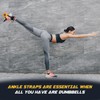 nooncrazy Ankle Straps for Dumbbell and Cable Machine, Dumbbell Foot