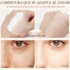 Base De Maquillaje Líquida 4 En 1, Cobertura Media Con