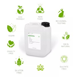 Beohemp Jabón Líquido Corporal A Granel Biodegradable De Coco 10 Lt