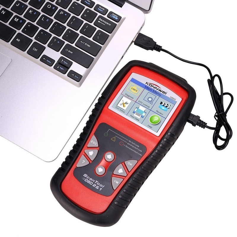 KW808 Car Scanner Diagnostic EOBD OBD2 OBDII Data Code Reader