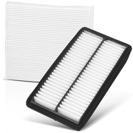TOPAZ Engine Air Filter & Cabin Air Filter Set Compatible with Acura MDX 2017-2019 Honda Passport 2019-2021 Pilot 2016-2021 Ridgeline 2017-2021 3.0L 3.5L Replace# 172205J6A10 80292SDA406 CF10062