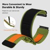 Abanen Tactical Nylon Hook Loop Sport Watch Bands for Garmin