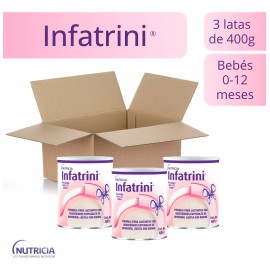 Infatrini Fórmula Láctea Con Hierro Para Lactantes 400 Pack3