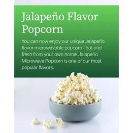 Preferred Popcorn Microwave Popcorn, Non-GMO, Whole Grain, Gluten Free (Jalapeno, 18 Microwavable Bags)