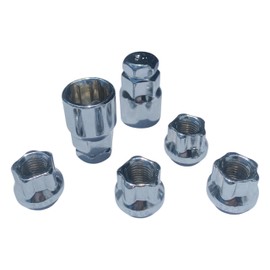 RUBBER STAR Seguros para rines Tuerca 12 x 1.5