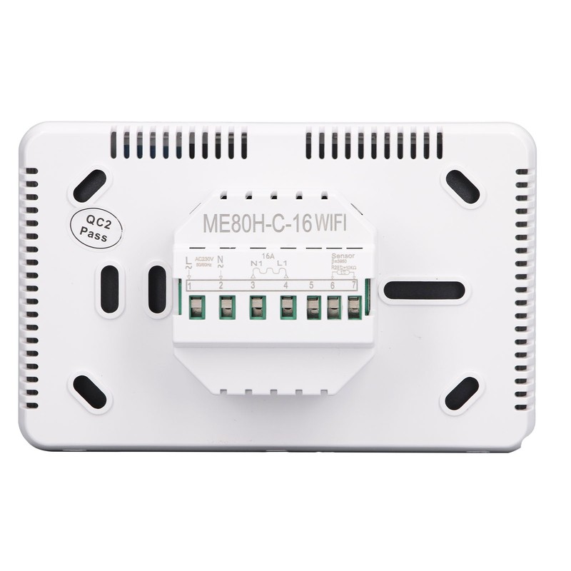 Floor Heating Thermostat 16A 4.3 Inch Touch Screen High Accuracy