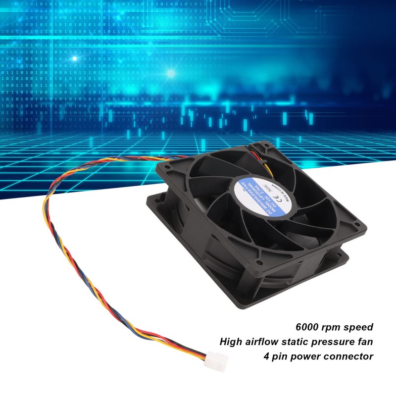 12 cm Fan, High Contour, High Speed, 120 x 38