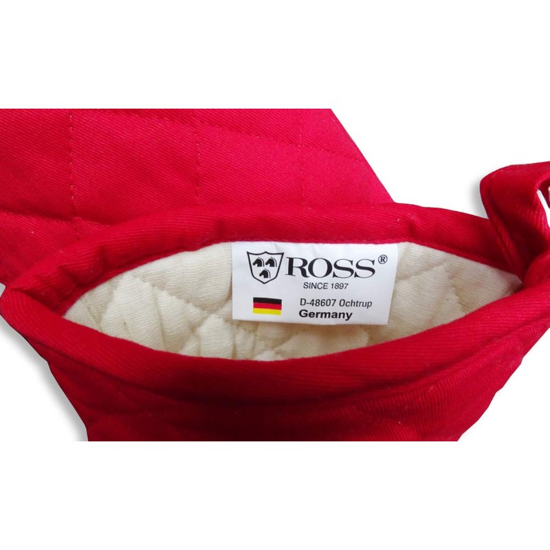 Ross - Barbecue / Oven Glove - Red - 100%