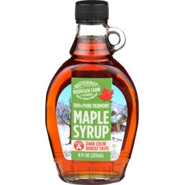 Butternut Mountain Farm Robust Dark Maple Syrup, 8 FZ