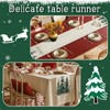 WEILAOK Christmas Table Runner, Christmas Table Runner, Christmas Decoration Table