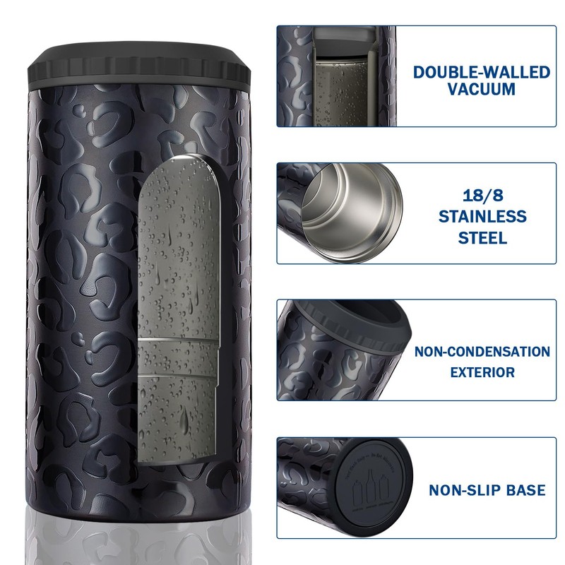 3 in 1 Slim Can Cooler for 12 OZ Skinny