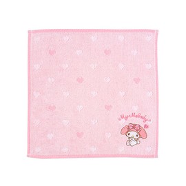 Sanrio 259977 My Melody Character Petite Towel, My Melody, 7.9 x 7.9 x 0.1 inches (20 x 20 x 0.3 cm), Small Towel