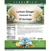 Lemon Ginger Chamomile Tea (25 tea bags, ZIN: 537432)