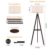 LEPOWER Tripod Floor Lamp, Mid Century Wood Standing Lamp, Modern