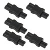 5Pcs IEC320 C6 to C7 Receptacle Connector Power Adapter Supply