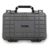 CASEMATIX 12" Waterproof Hard Case with Customizable Foam for Portable