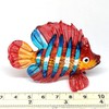 ZOOCRAFT Aquarium Handicraft Miniature Hand Blown Glass Fish Figurine Red
