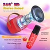Braxel Karaoke Machine with 2 Bluetooth Microphones, Children, Gift Boy