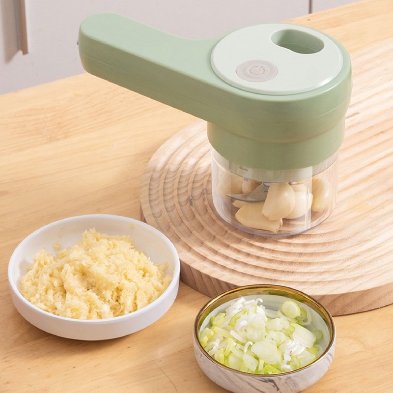 Handheld Electric Vegetable Cutter Versatile Portable Cordless Electric Food Processor