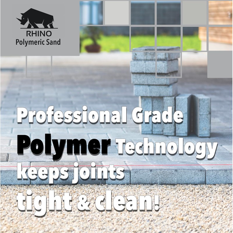Rhino Power Bond Plus - Polymeric Sand for Pavers and