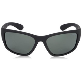 Polaroid Men's PLD 7005/S RC YYV 63 Sunglasses, Black Rubber/Green Pz