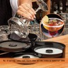 3 Tier Bar Glass Rimmer Food Grade Professional Sugar Salt