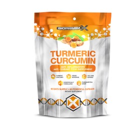 Turmeric Curcumin Capsules 14,000MG (+ Bioperine) 100% Pure Certified, 100% Natural, Maximum Strength (60 Capsules)