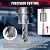 wesleydrill 8PCS Annular Cutter Set,Magnetic Drill Press Bits,1" Cutting Depth,3/4"