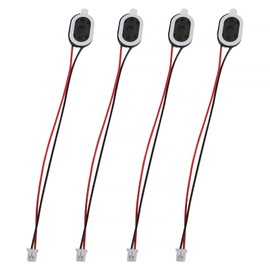 4 PCS Speaker 1 Watt 8 Ohm Mini Speaker 8ohm 1w Full-Range Cavity Advertising Machine Small Speaker 3.3V 5V with JST-PH2.54mm-2 pin Interface for Arduino Small DIY Electronic Projects