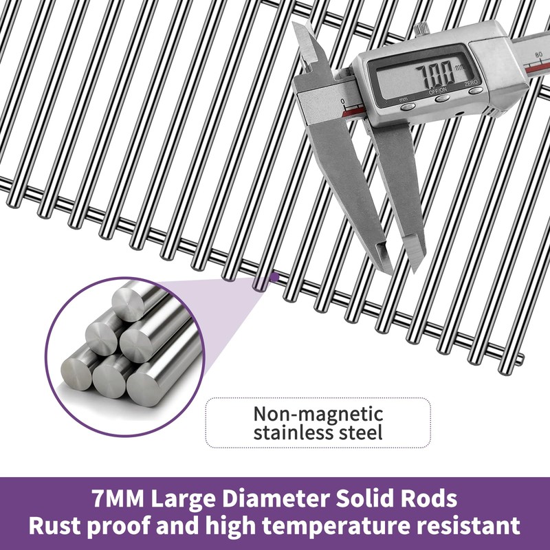 Boloda 28.5 Inch Cooking Grid Grates for Turbo 4 Burner