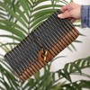 Harmonious Colors Clutch (Rwandan - Brown & Gold)